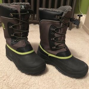 Kamik Luke Youth Snow Boot Size 7